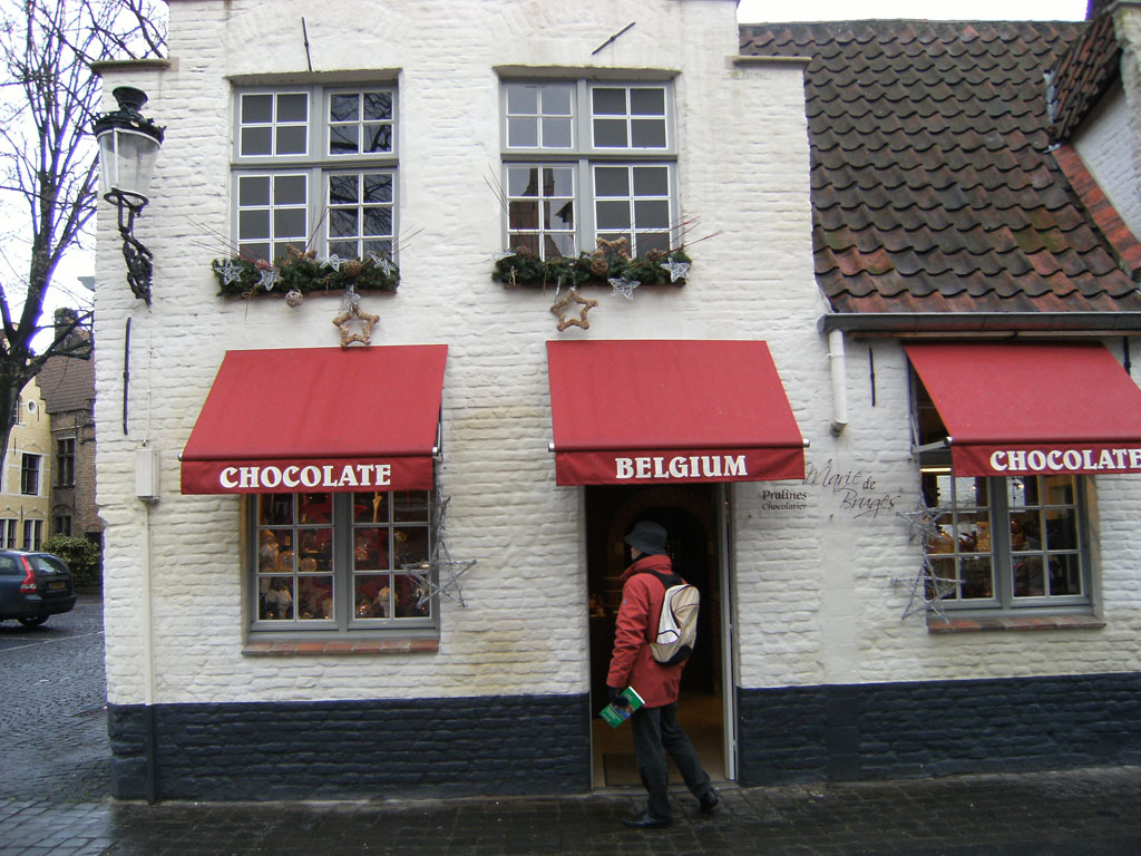 Magasin de chocolat belge, Bruges
