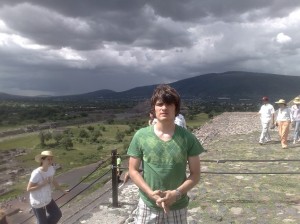 Pyramide du Soleil, Teotihuacan, au Mexique