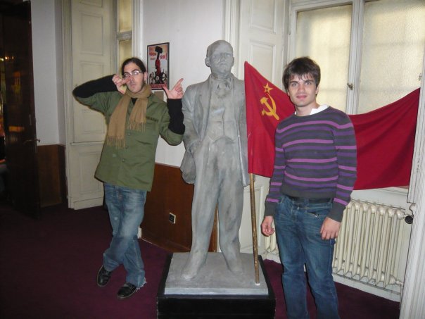 Musée du communisme et drapeau URSS, Prague