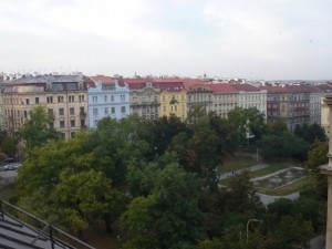 Parcs et maisons, Centre ville de Prague