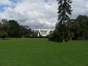 Maison blanche et son jardin, Washington