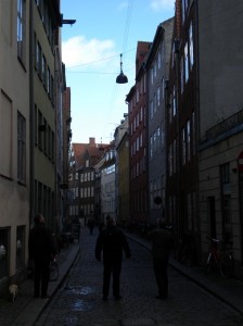 Ruelle, centre ville de Copenhague