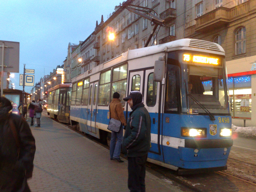 Ligne de Tramway à Wrocław