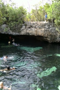 Cenote Azul, Mexique