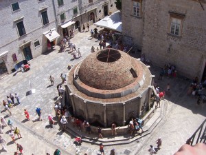 Coupole, centre ville de Dubrovnik