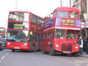 Un bus à Londres
